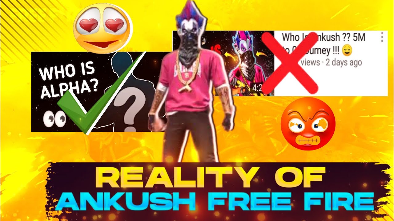 REALITY OF ANKUSH FREE FIRE ✖️ || ANKUSH FREE FIRE CHEATER ? 🔥 | ALPHA IS RIGHT ? SASTA ROASTER ||