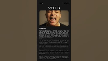 VEO 3 AI prompt for rap song or hip hop style video   #aivideo #veo3 #cinematic