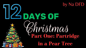 Na DFD - 12 Days of Christmas, 12 Videos (Part 1)
