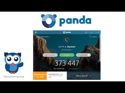 Skydda din dator gratis med Panda Free Antivirus