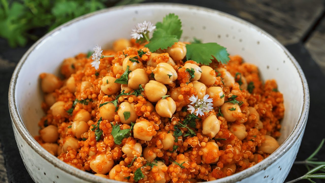 Rezept mit Quinoa und Kichererbsen verbrennt Bauchfett! Ich habe 20 kg in einem Monat abgenommen!