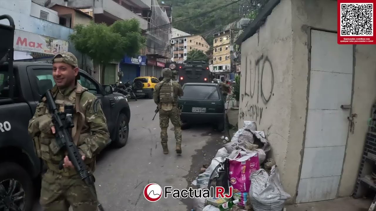 Policia Civil realizou uma uma operação em todas as comunidades do CV. na Zona Sul do Oeste do R.J.