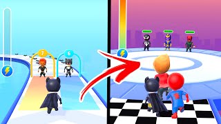Merge Hero Run Vs Sword Run 3D game in MAX LEVEL ⭐ Merge Simulator Battles screenshot 2
