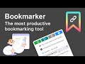 Bookmarker chrome extension