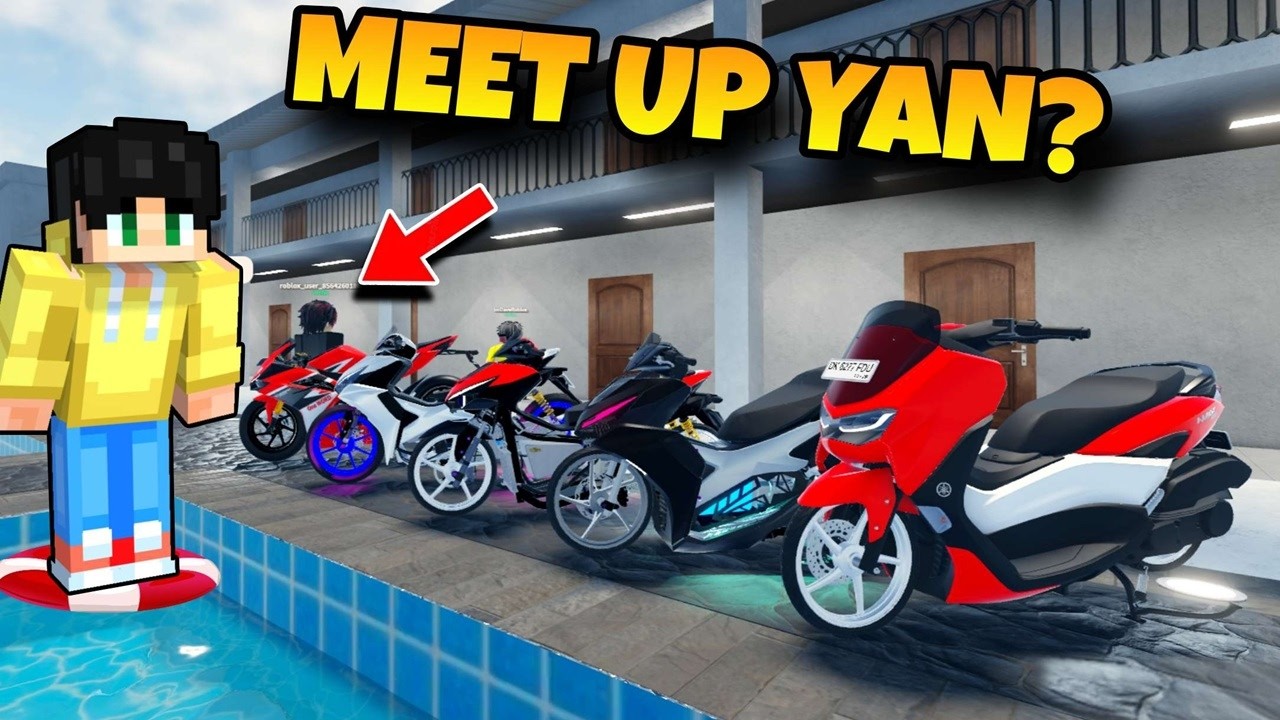 DINALA KO ang HONDA BIG BIKE sa MEET UP ng MOTOR ng mga TROPA na SOBRANG PORMADO sa ROBLOX