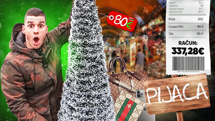 POTRSIO SAM 100€ NA NAJVECOJ PIJACI ! - KUPIO Gucci jelku.