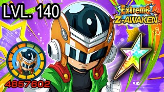 100% EZA F2P TRUNKS SAIYAMAN LVL10 LINKS SHOWCASE + STICKER EFFECT! Dragon Ball Z Dokkan Battle