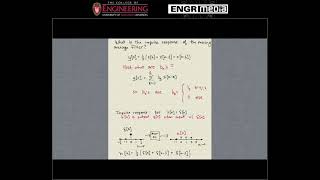 ECE 203, Lecture 14.  Filters, Impulse Response, and Convolution.