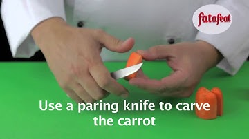 Lesson: Cutting Carrot into tourne (Oval shape) - Fatafeat Academy - Fatafeat