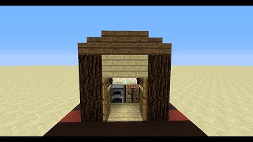 Minecraft Instant House In 100% Vanilla - Using Command blocks