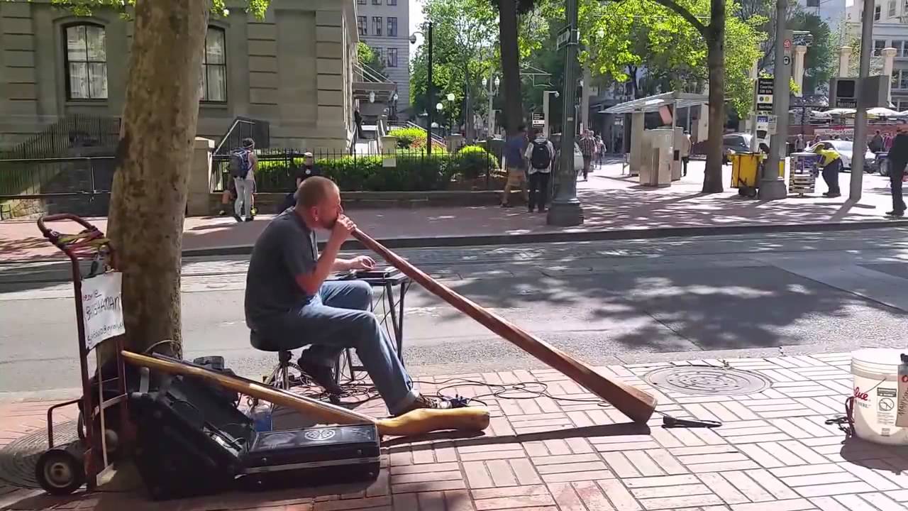 Didgeridoo by The Urban Shaman in Portland Oregon YouTube