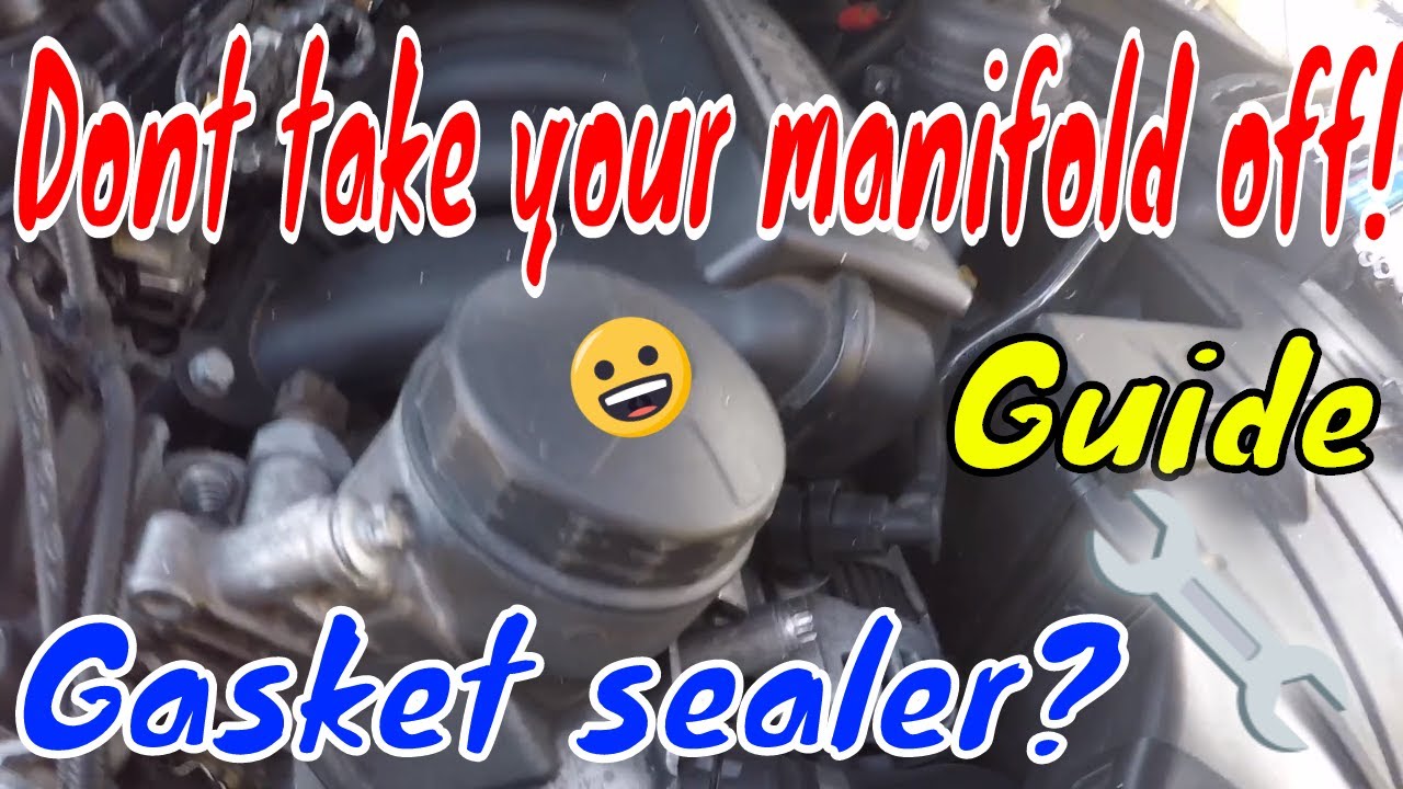 BMW E90 E92 N52 Oil filter housing gasket leak Without Removing