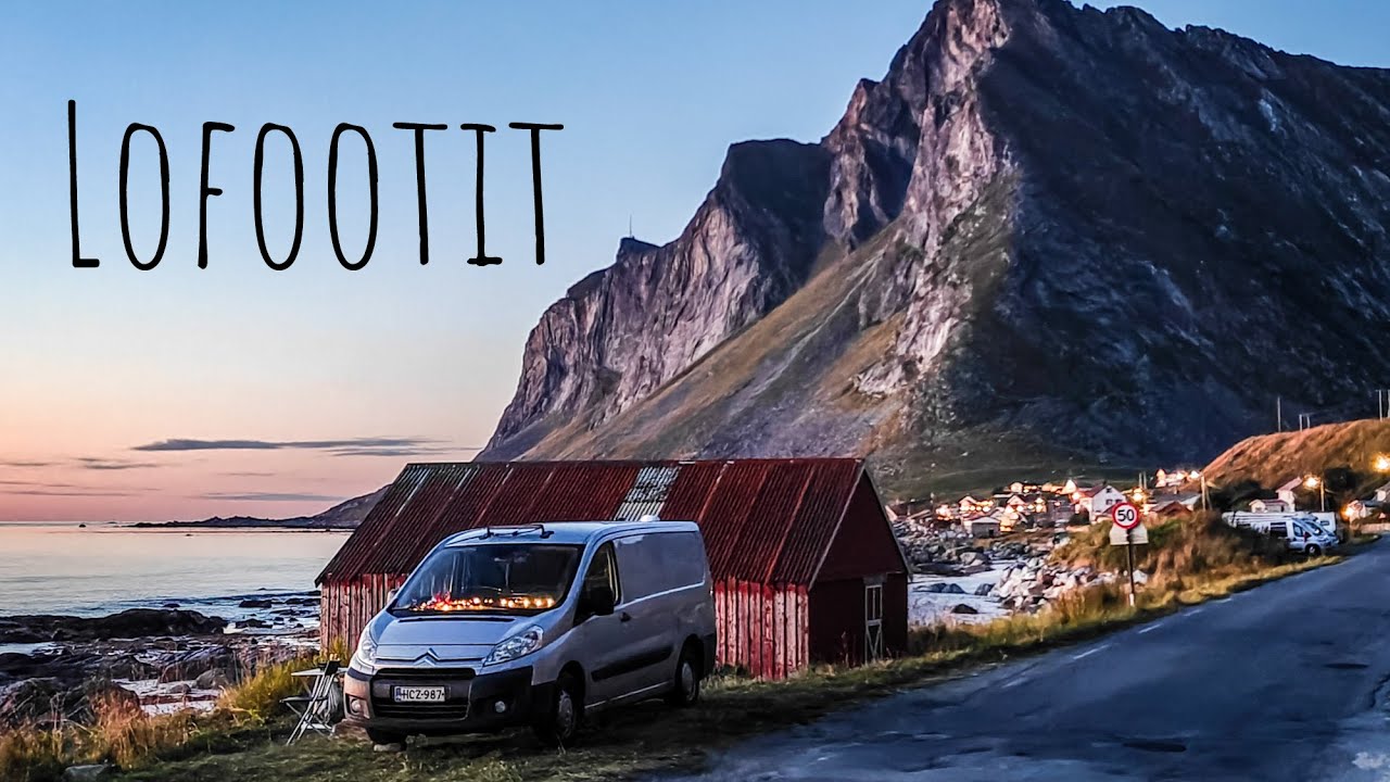 Ruskaretki pakulla Lofooteille