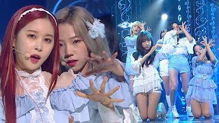 WJSN (space girl) - SAVE ME, SAVE YOU (please) @ popular song Inkigayo 20181014