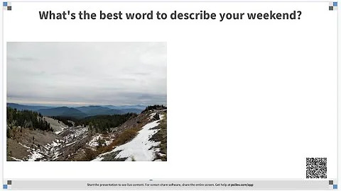 How do you activate Poll Everywhere in Google Slides?