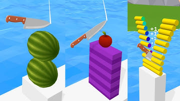 Flappy Slice! Very Satisfying And Relaxing ASMR Slicing Game