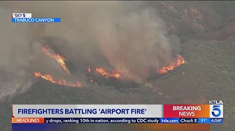 Fire crews battling 1,200 acre 'Bridge Fire' thumbnail