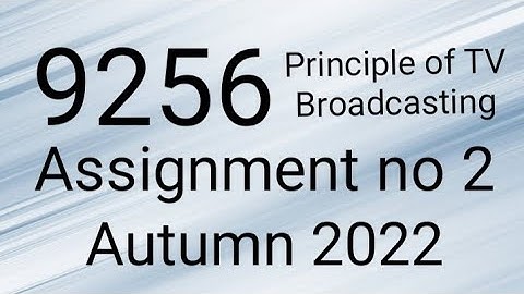 AIOU Code 9256 Solved Assignment No.2 Autumn 2022 #aiou #aiousolveassignments