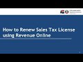 How To Renew Your Colorado Sales Tax License Using Revenue Online How To Renew Your Colorado Sales Tax License Using Revenue Online