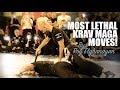 Most Lethal Krav Maga Moves! (LIVE DEMO)