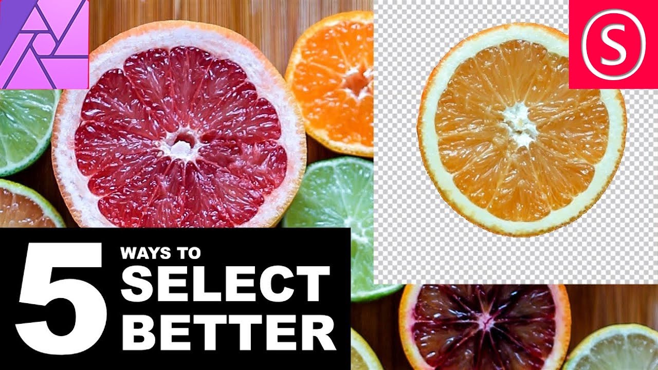 Affinity Photo – Photo Selections – Things to know