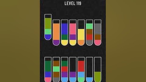 Water Sort Puzzle level 119 | Gameplay Mobile Games