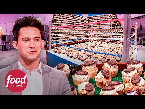 Inspiración deportiva para crear cupcakes de campeonato | Cupcake Wars | Food Network Latinoamérica