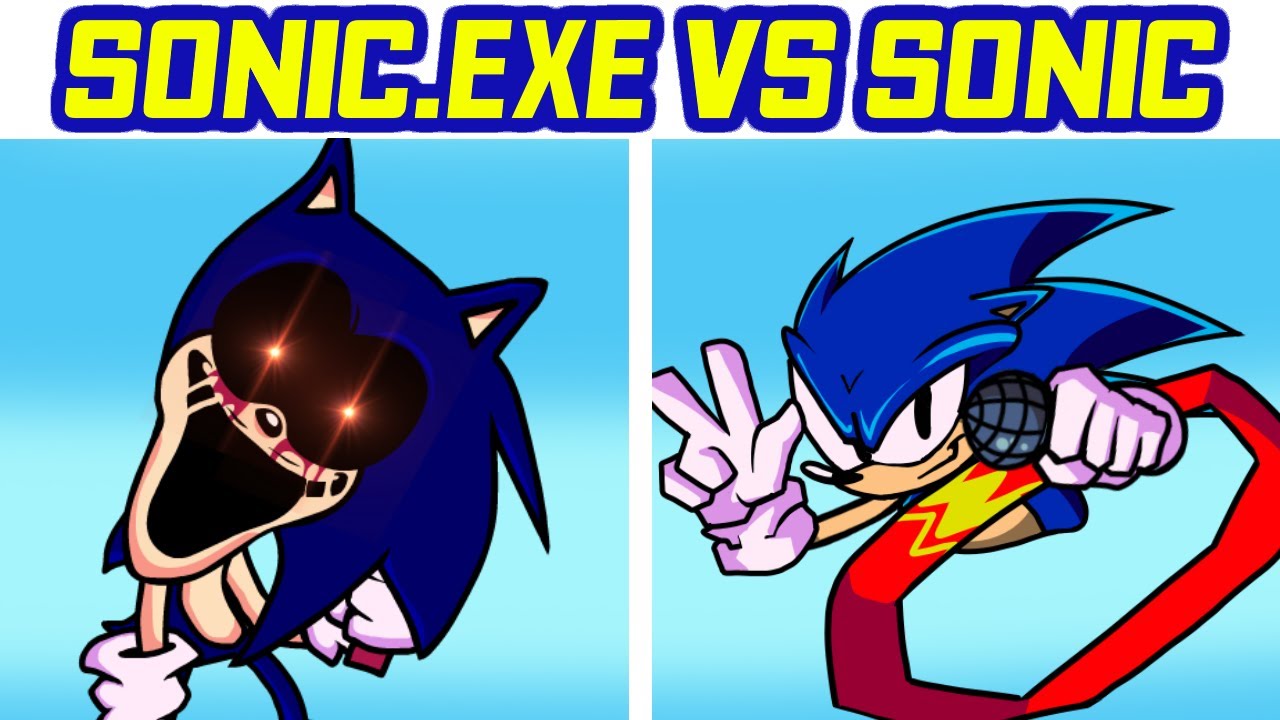 Fnf: Sonic.exe And Majin Sonic Sings “too Slow” - Friday Night