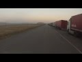 Border Turkey to Iran, trucks waiting, queue 6km long ! 09/2015