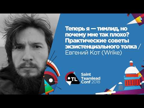 Теперь я - тимлид, но почему мне так плохо? Практические советы / Евгений Кот (Wrike)