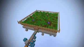 Minecraft Fully Automatic Wheat Farm using Villagers - Minecraft 1.8