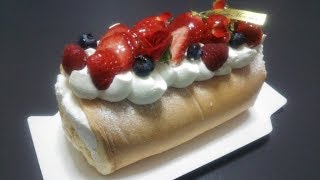 ケーキ大人食い_オンリーワンロール デコレーション【モンシェール】 【咀嚼音/ASMR】