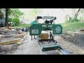 Milling red oak with the Woodland Mills HM126 14hp