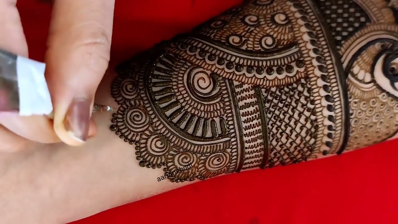 राजस्थानी ब्रायडल मेहंदी traditional dulhan mehndi |full hand mehndi |bridal mehbdi |marwari henna