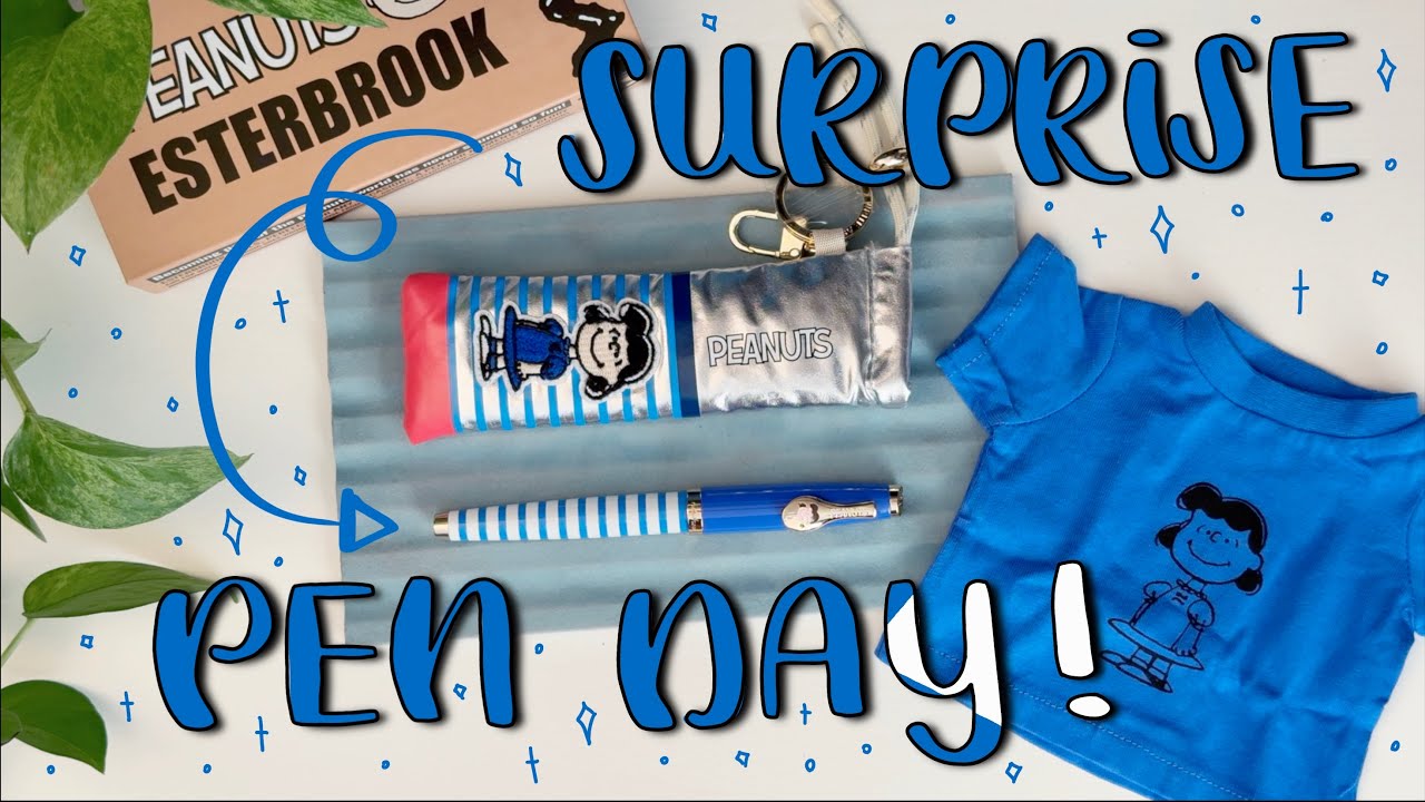 Коллекция перьевых ручек Esterbrook x Peanuts Estie: Люси!