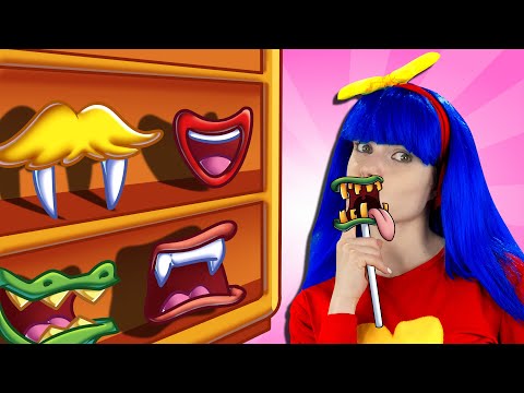 О нет, где мой рот? | Развивающие Песенки Для Малышей | Dominoki