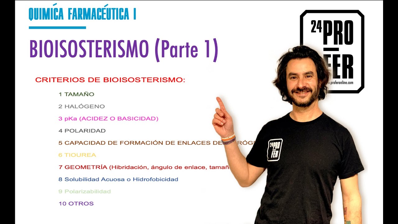 Bioisosterismo (parte 1): ¿Qué es el bioisosterismo?. Criterios