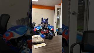 Optimus Prime gets a job