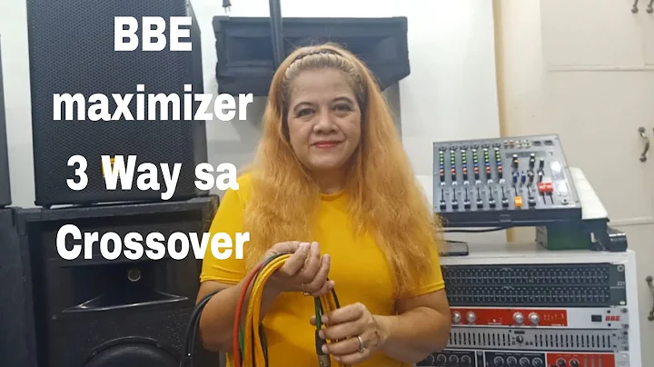 BBE 882i SONIC MAXIMIZER 3 Way Connection sa Crossover #2023