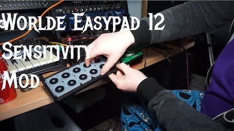 Worlde Easypad 12 Sensitivity Mod