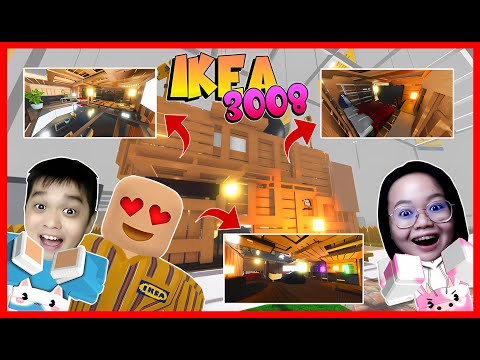 DIKEJAR SCP !! ATUN & MOMON BANGUN RUMAH SEPERTI HOTEL DI IKEA !! Feat @MOOMOO Roblox RolePl