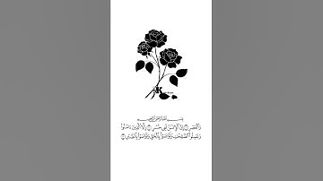 راحة نفسية القارئ الشيخ احمد بن العجمي حالات واتس اب سورة العصر🍁