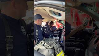 Move To The Right! 👀 #firefighter #firedepartment #firefightertiktok #parody