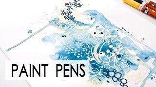 Trying Out Paint Pens - Molotow Marker Doodle Art