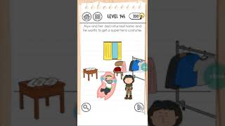 Brain test 3 level #145 walkthrough solution screenshot 5