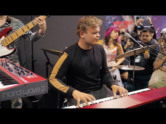 Nord at NAMM 2024: Jesus Molina Trio class=