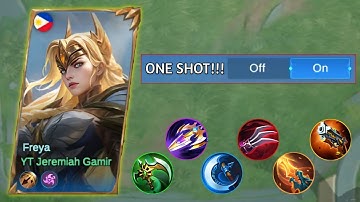 REVAMP FREYA USE THIS BUILD? WHAT HAPPENED NEXT??! ( FREYA BEST BUILD 2025 ) MLBB