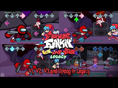 V1, V2, V3 and Updog in VS Impostor Legacy