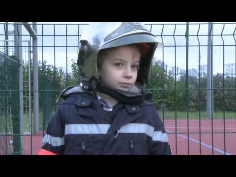 Okaïdi : Quand je serai grand, je serai... Pompier : Julien, 7 ans.