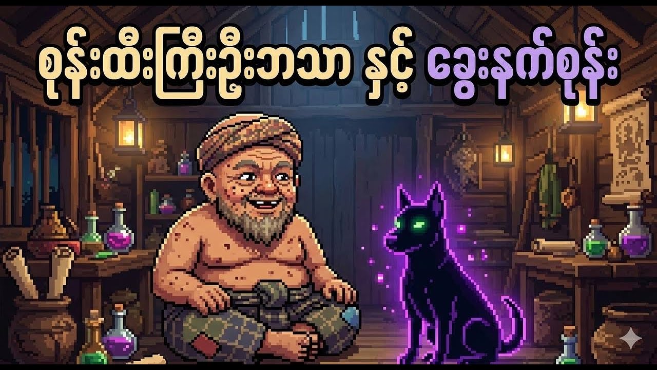 စုန်းထီးကြီးဦးဘသာ နှင့် ခွေးနက်စုန်း (ပြီးပါပြီဗျာ)